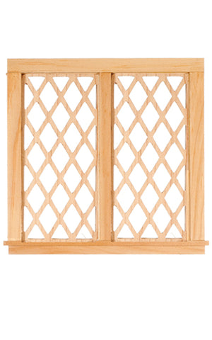 Diamond Double Casement Window, Non Working