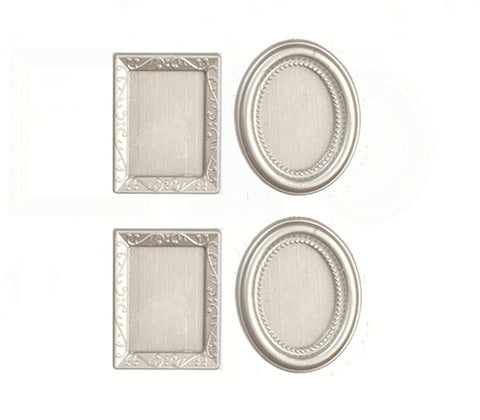 Set of four Sliver Picture Frames
