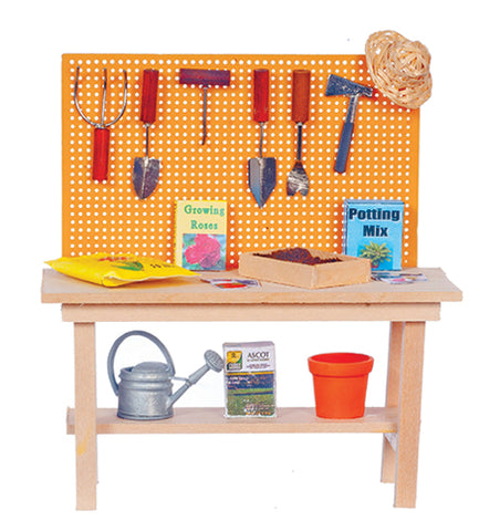 Potting Bench With Accessories