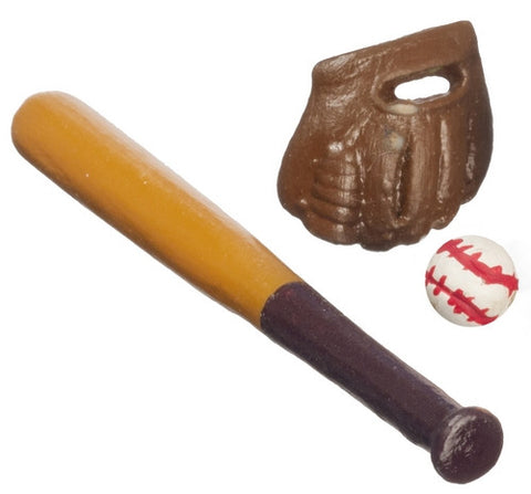 Baseball Bat, Ball and Glove Set