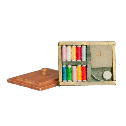 Sewing Box with Thread