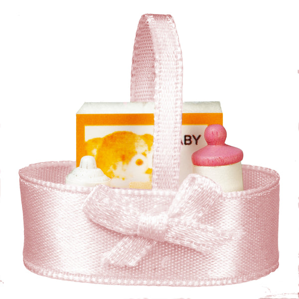 Baby Bath Set, Pink Dollhouse Junction