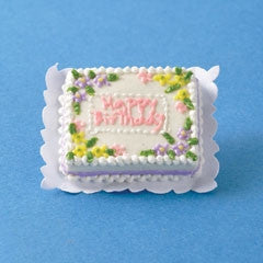 Birthday Cake, Sheet Cake, Vanilla