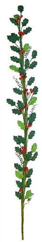 Holly and Red Berry Vine