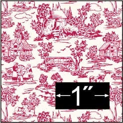 Brodnax Campagne Toile Red