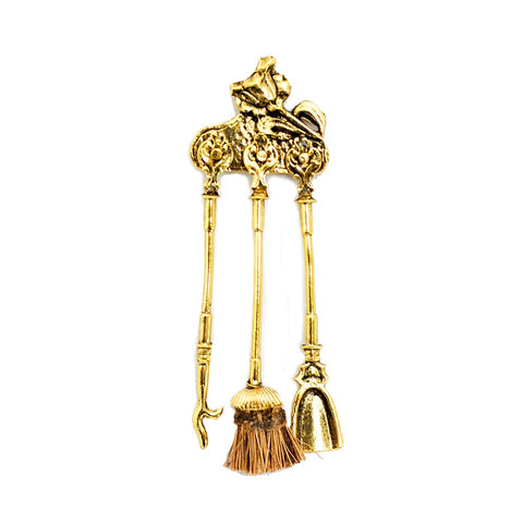 Hanging Fireplace Tool Set by Brooke Tucker