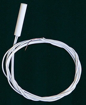 7/16 Candle Socket with 12 Inch White Wire