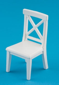 Crossbuck Chair, White