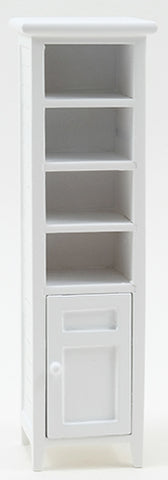 Bath Cabinet with Shelves, White