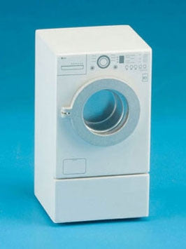 Modern Front Load Washing Machine, White