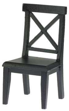 Crossbuck Chair, Black