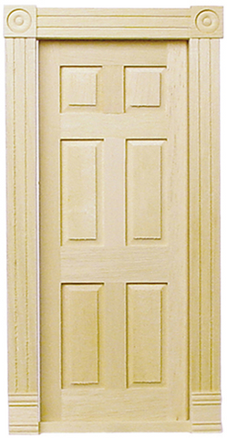 Traditional Block and Trim Door