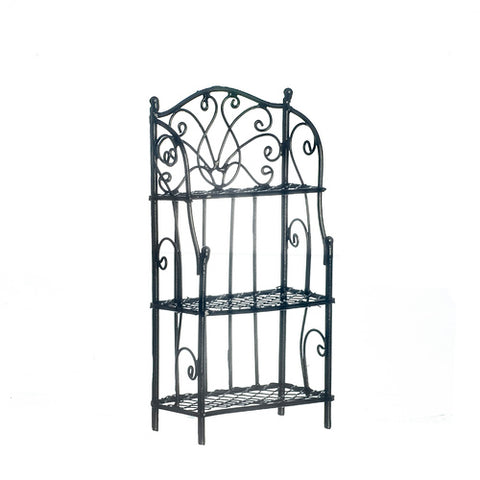 Shelf Unit, Black Metal