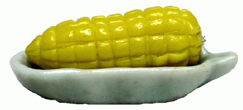 Corn on the Cob on Plate