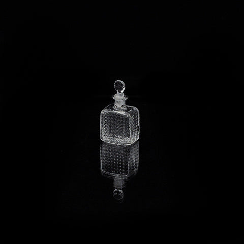 Old English Hobnail Crystal Decanter 452