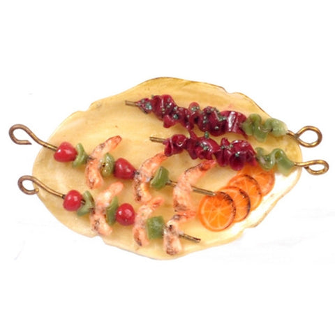 Shrimp and Beef Kabobs