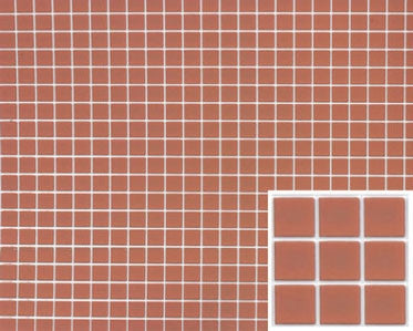 Terra Cotta Tile, Plastic Sheet