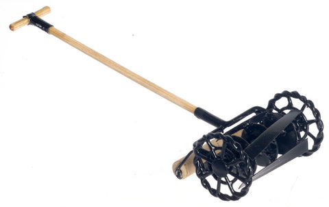 Old Fashioned Lawn Mower, Black