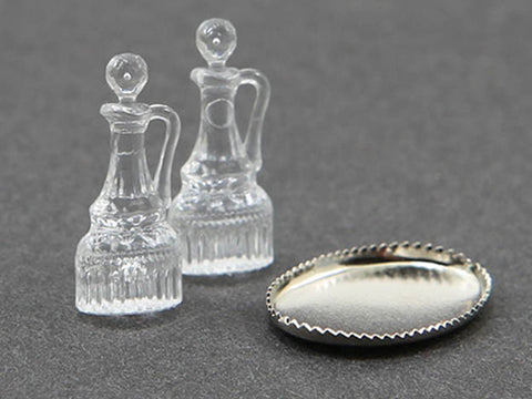 Cruet Set with Tray