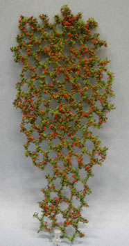 Flowering Vine, 10" tall, Red