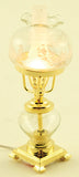Victorian Table Lamp, Electrified