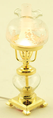 Victorian Table Lamp, Electrified