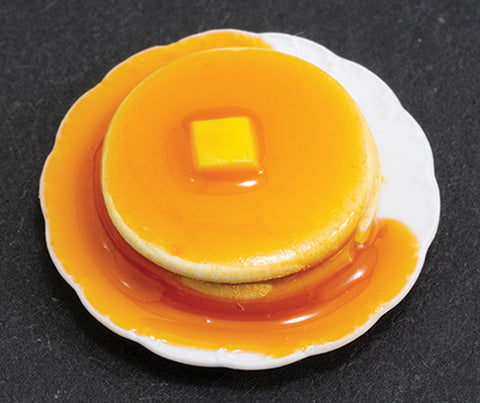 Pancakes with Butter and Syrup