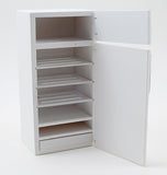 Classic Over Under Refrigerator, White