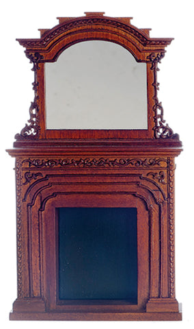 Chester Fireplace, Walnut