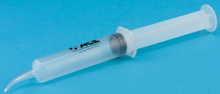 Curve tipped Syringe