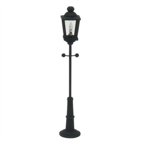 Black Yard Lamp, Electrified