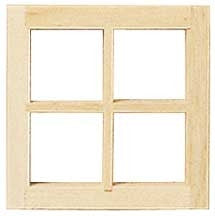 Pair of Single Four Light Windows