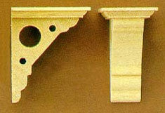 Victorian Eaves Bracket, Set of Four