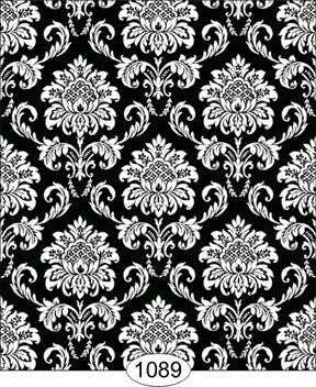 black and white damask background