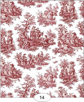 Wallpaper - Toile de Juoy - Blue
