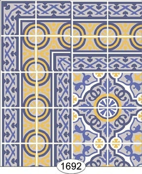 Decorative Tile Paper, 1692