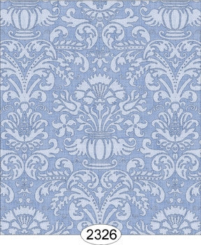 Annabelle Damask Blue Serenity