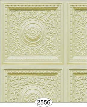 Rosette Panel Paper Cream