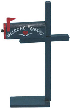 Rural Mailbox, Hand Painted