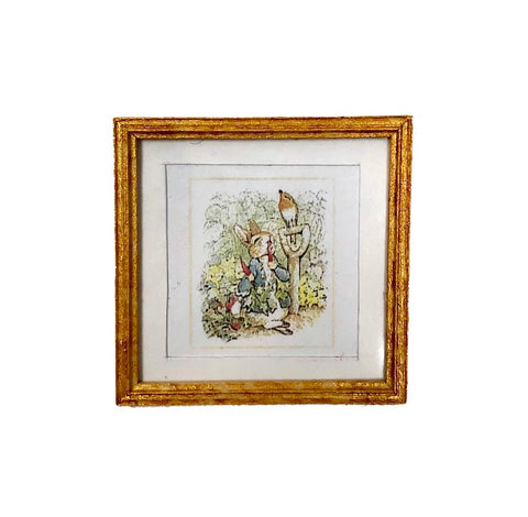 Framed Print - Peter Rabbit & Bird P172D