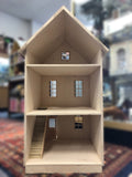 The Beechview Dollhouse, Unpainted