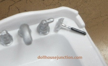 Razor, Safety, with Black Handle, Miniature Scale