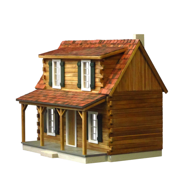 The Adirondak Log Cabin Dollhouse Kit – Dollhouse Junction