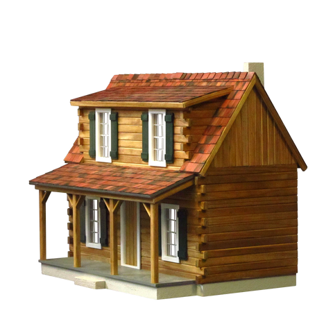 The Adirondak Log Cabin Dollhouse Kit 15% OFF