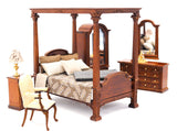 The Carolina Bedroom Set, New Walnut Finish