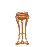 Louis XV Fern Stand, Walnut and Gold Finish