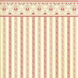 Recency Red Stripe Wallpaper