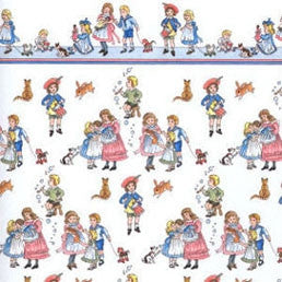 Victorian Children Wallpaper