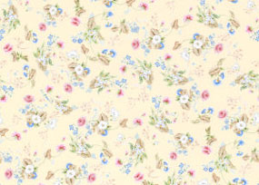 Rococo Silk, Corn Wallpaper