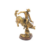 Jim Pounder Buc N' Horse Bronze